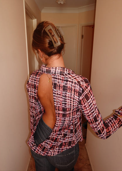THE OPEN BACK SHIRT