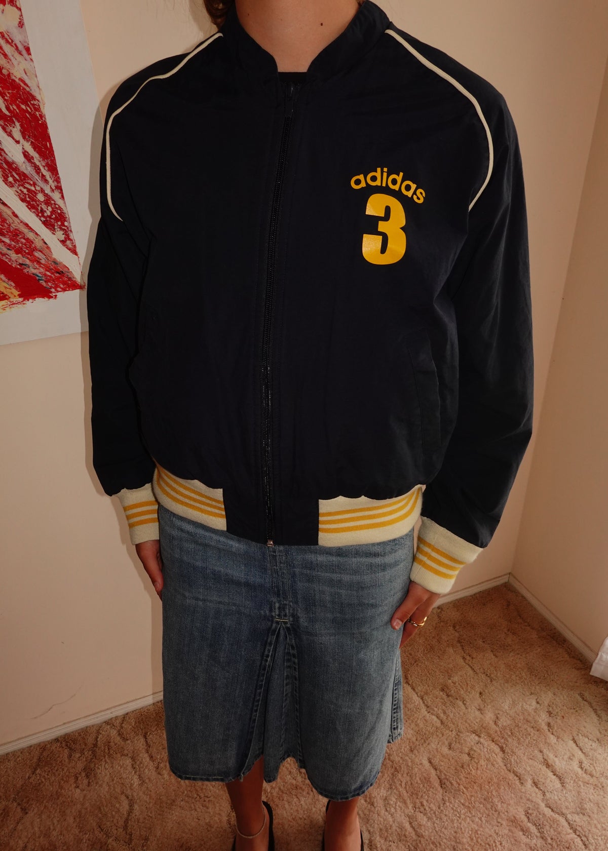 ADIDAS 3 BOMBER JACKET