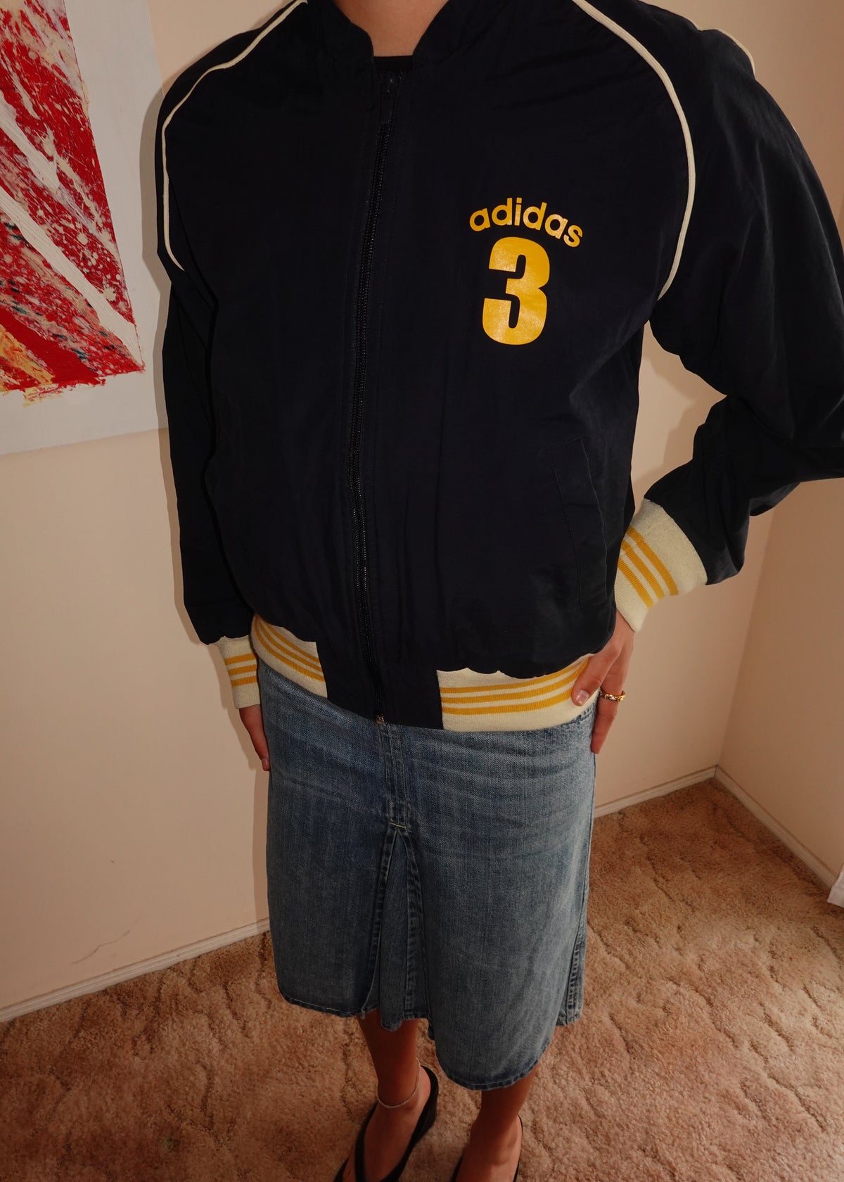 ADIDAS 3 BOMBER JACKET