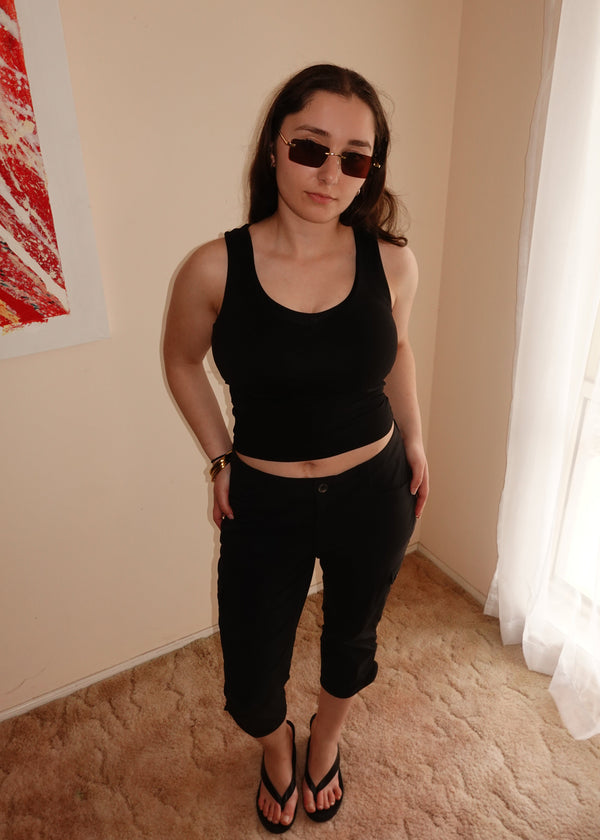 BLACK CARGO CAPRIS