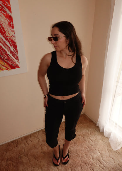 BLACK CARGO CAPRIS