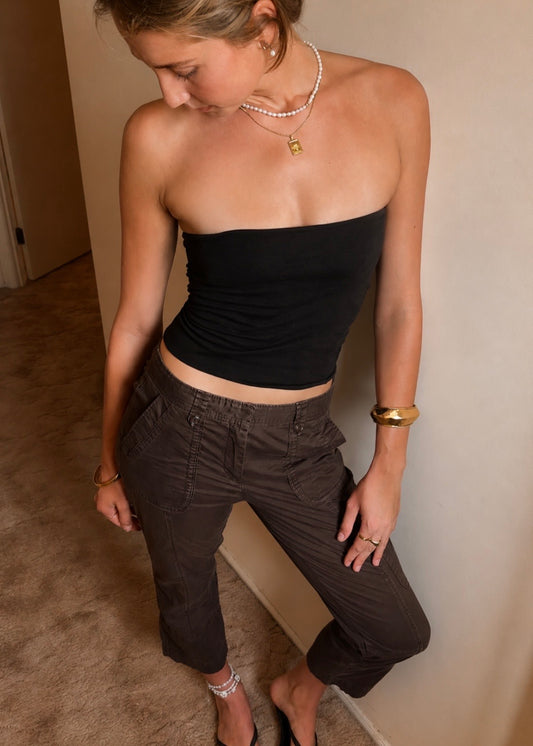BROWN CARGO PANTS