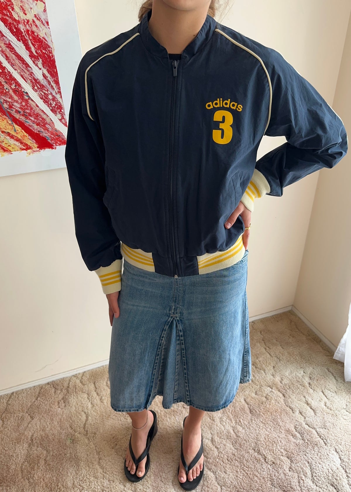 ADIDAS 3 BOMBER JACKET