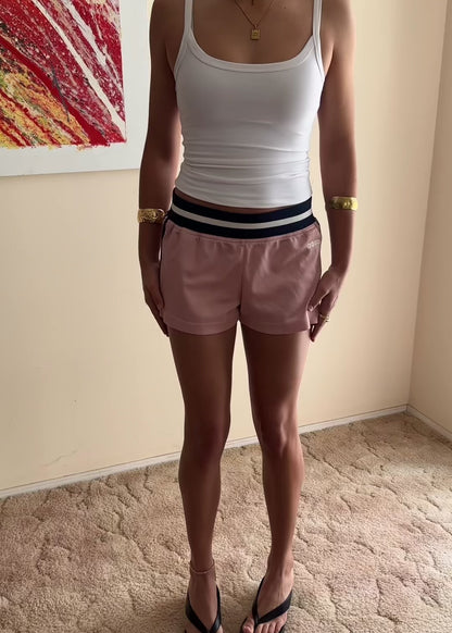 PINK ADIDAS SHORTS