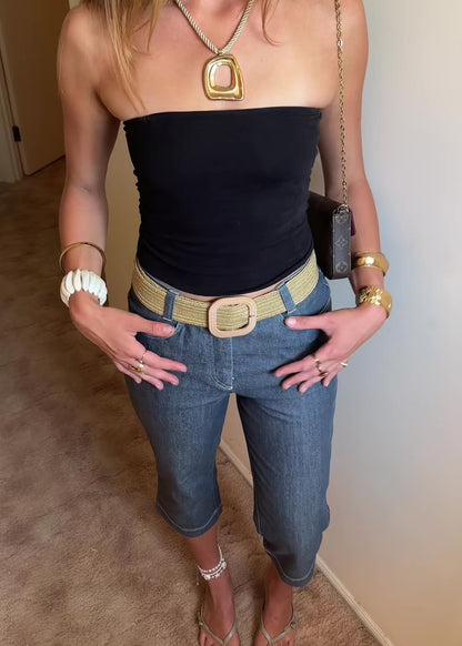 ICONIC CAPRI JEANS