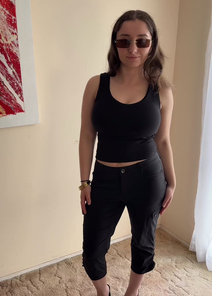 BLACK CARGO CAPRIS